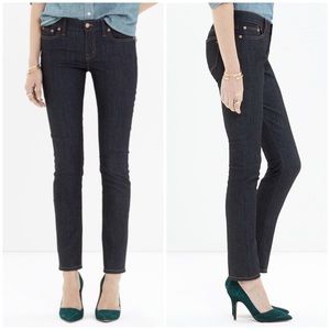 Madewell Alley Straight Jeans in Raw Wash 27